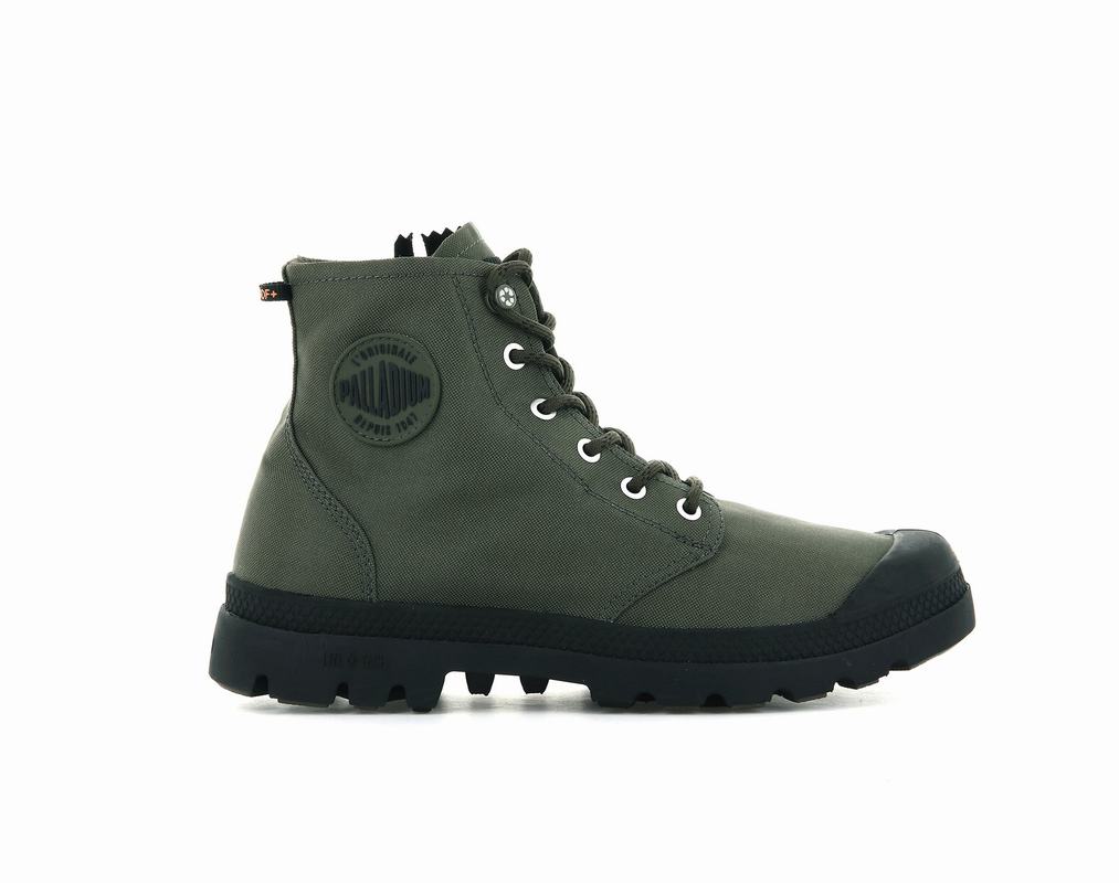 Palladium Pampa Recycle Lite+ Wp+z Muške Vodootporna Čizme Maslinasto Zelene ||DS4318627||